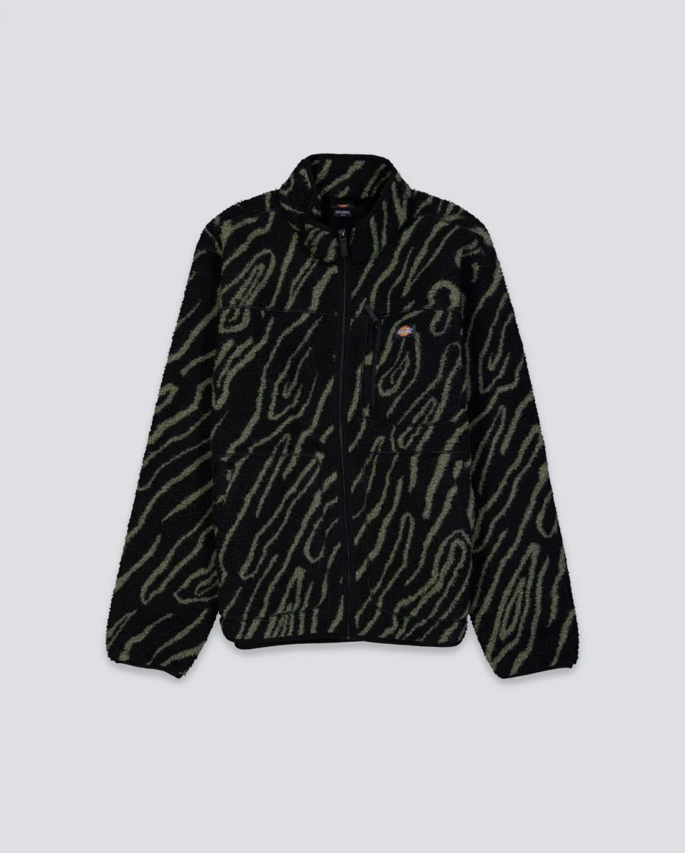 Forro Polar Dickies Mount Hope Printed Negro Unisex