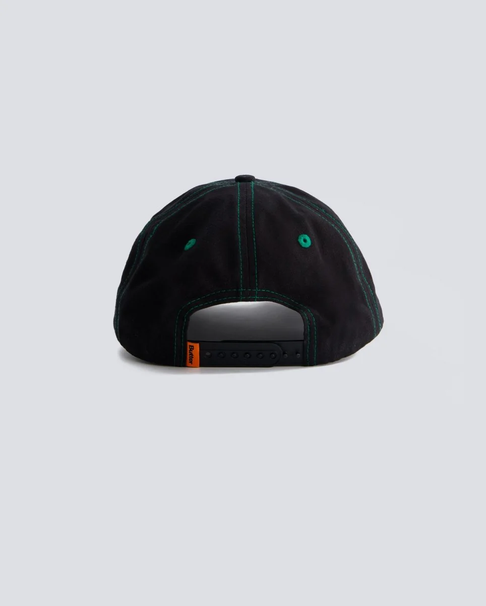 Gorra Butter Goods Amplify Negra Unisex - Image 3