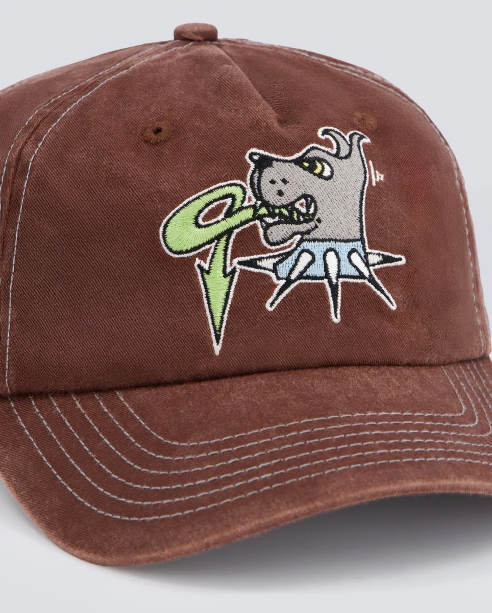 Gorra Butter Goods Canine 5 Panel Marrón Unisex - Image 2