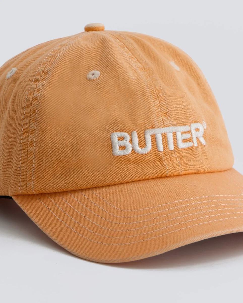 Gorra Butter Goods Rounded Logo Naranja Unisex - Image 3