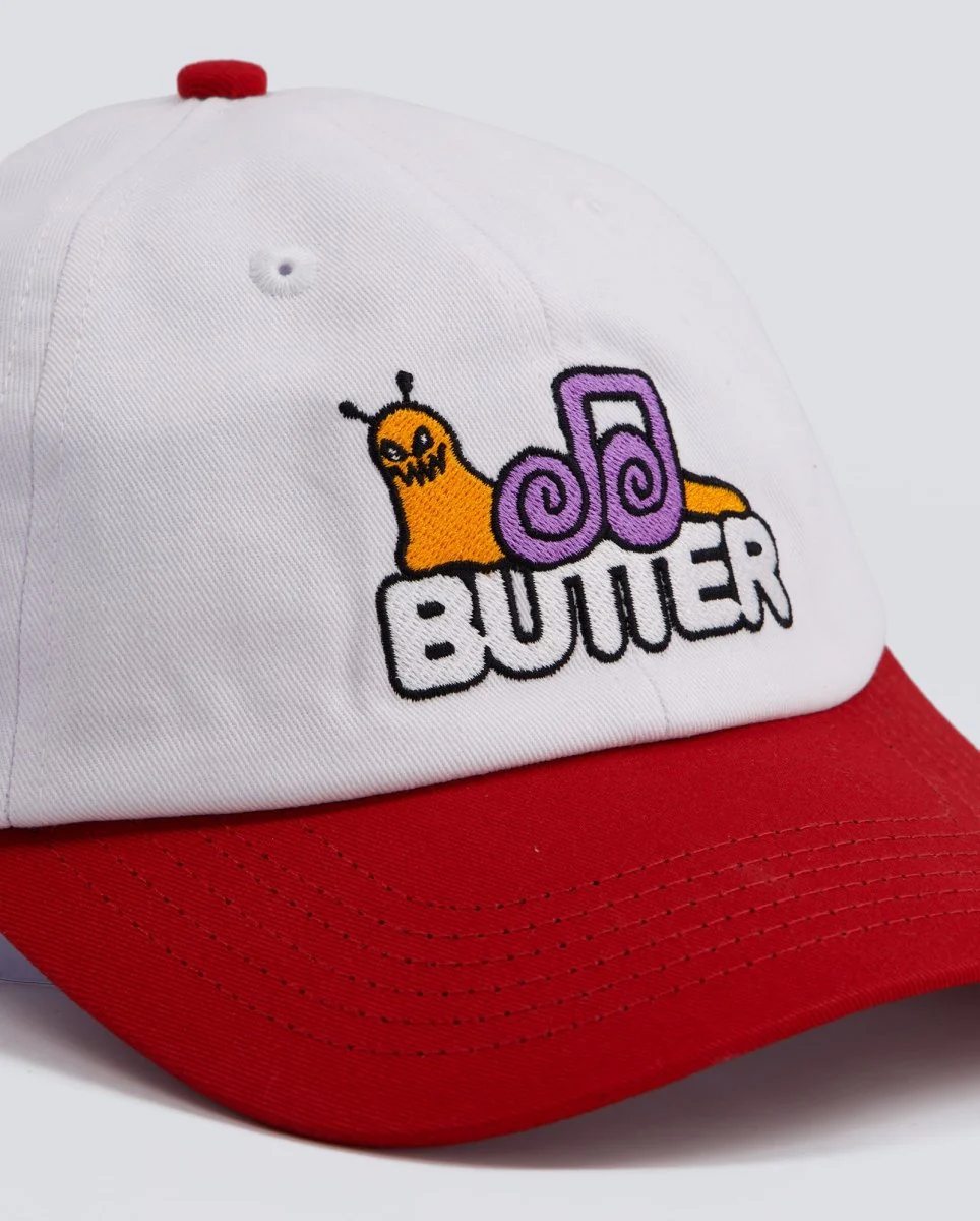 Gorra Butter Goods Snail 6 Blanca Unisex - Image 3