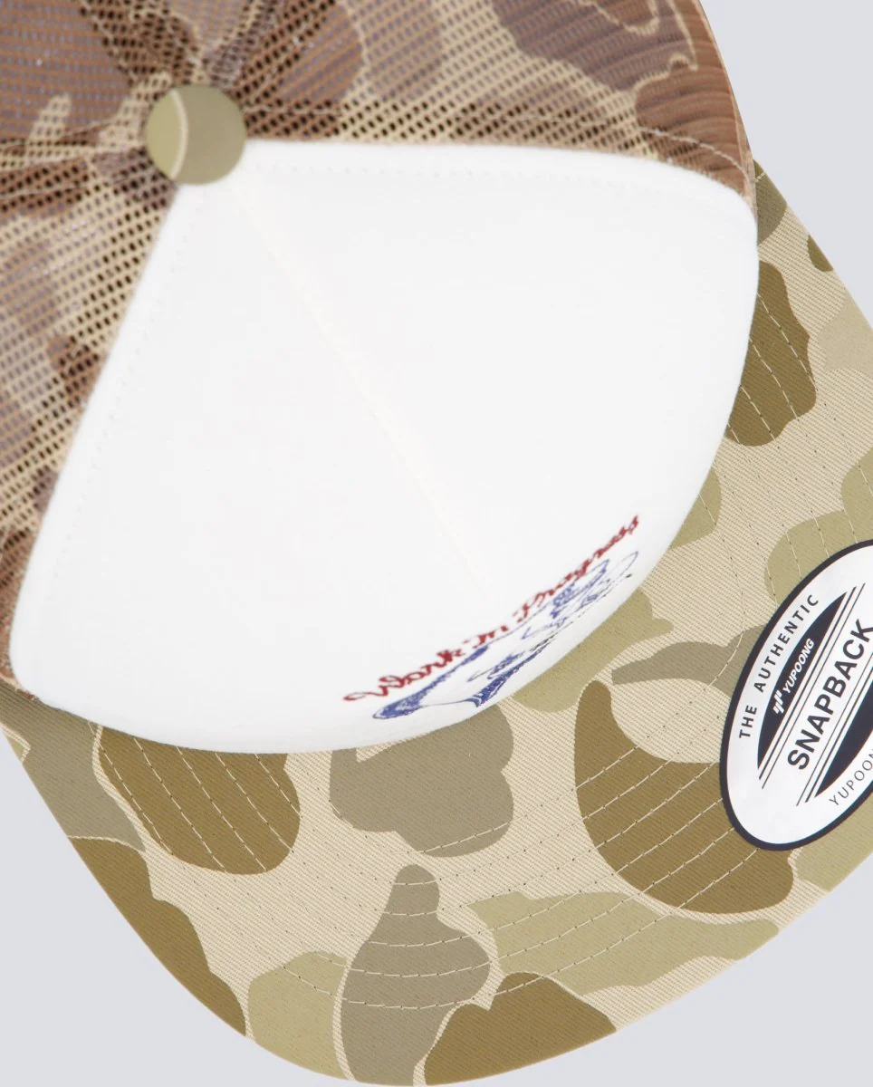 Gorra Carhartt WIP Graphic Trucker Camuflaje Marrón Unisex - Image 4