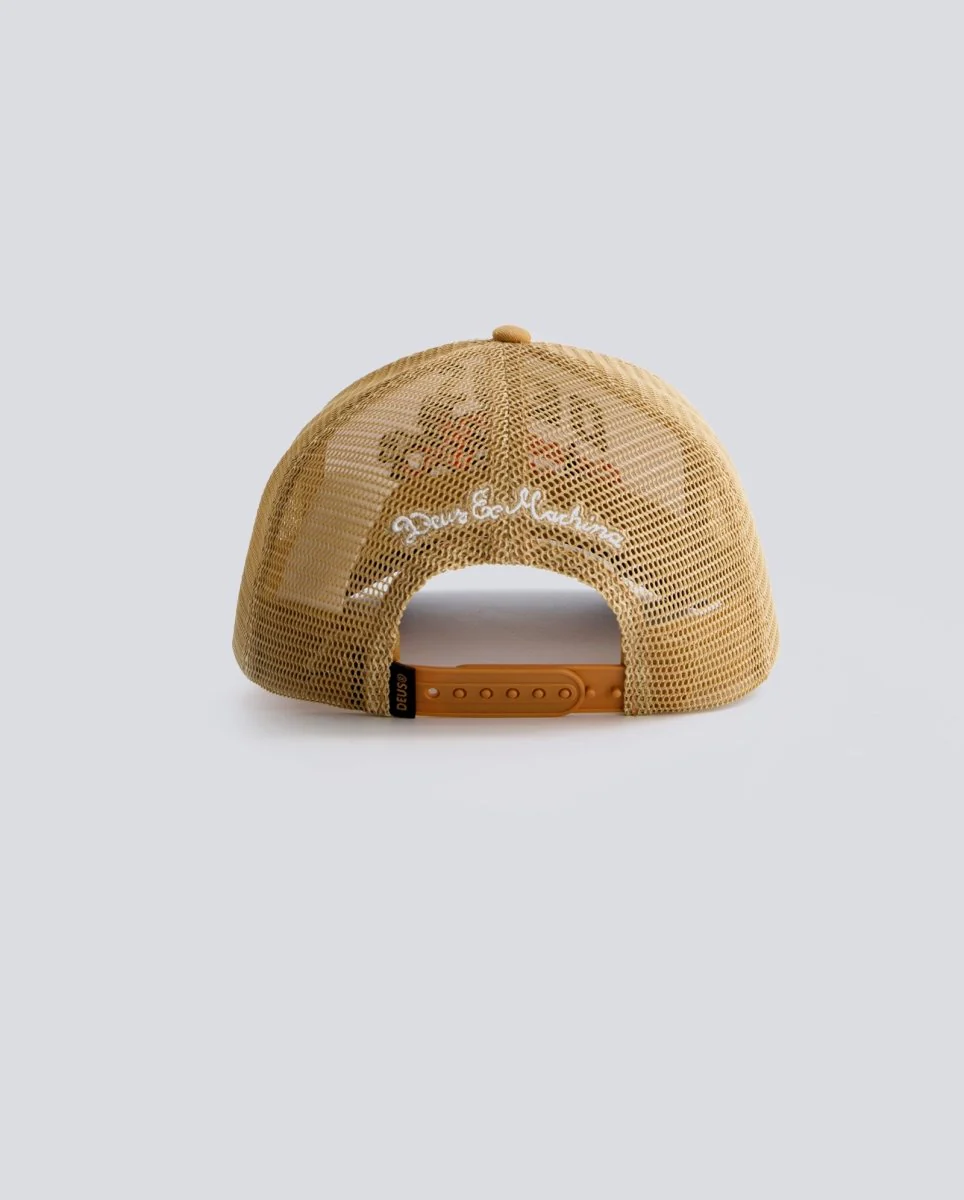 Gorra Deus Dogleg Trucker Azul y Blanca Unisex - Image 2