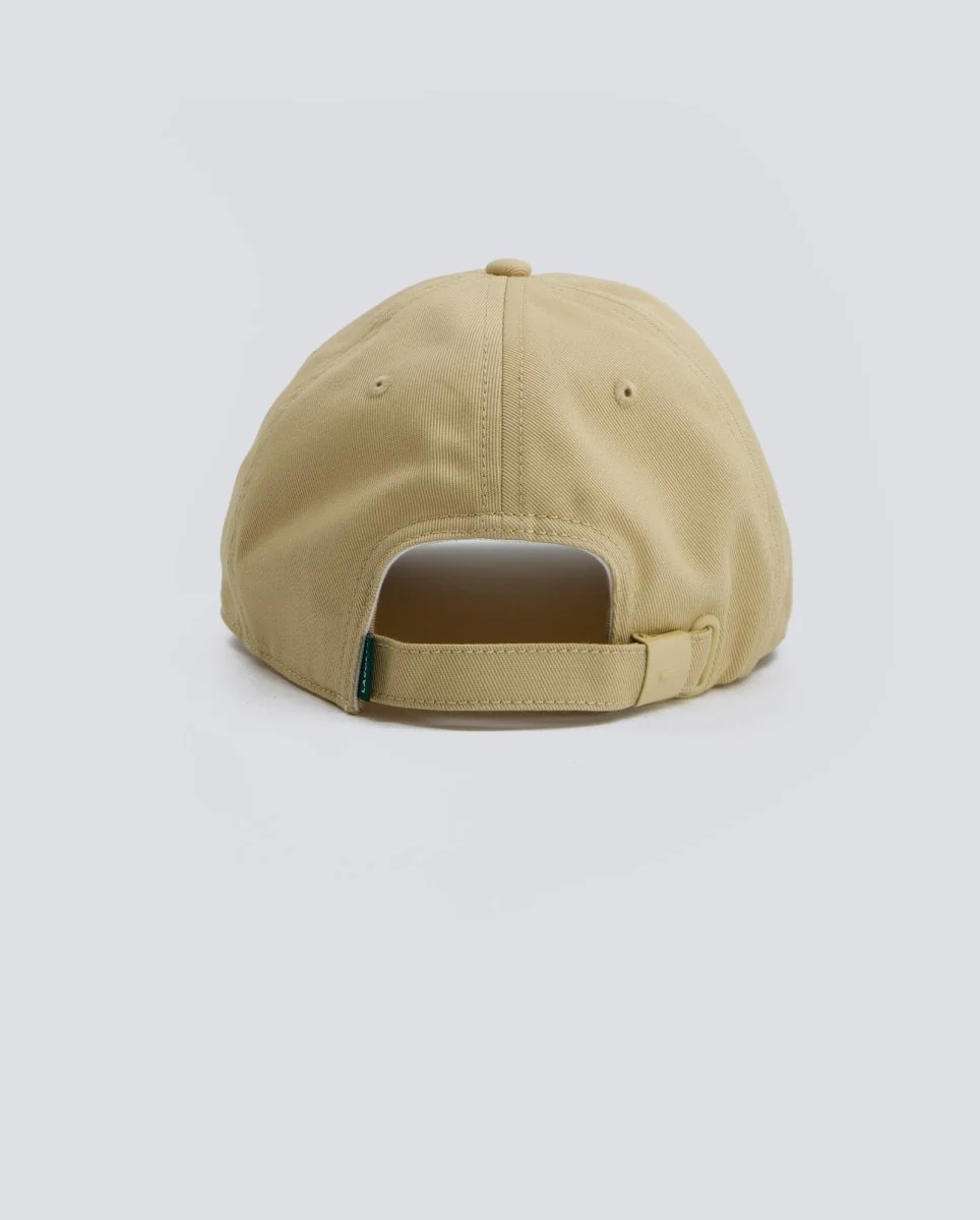 Gorra Lacoste Monochrome Beige Unisex - Image 3