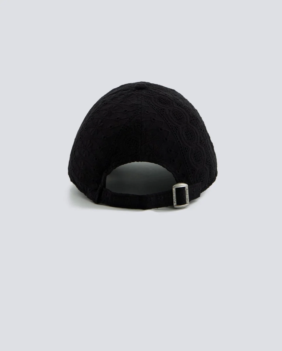 Gorra New Era Broderie 9TWENTY Negro Mujer - Image 2