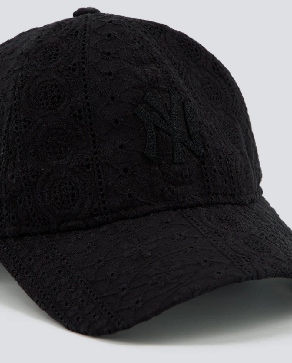 Gorra New Era Broderie 9TWENTY Negro Mujer - Image 3