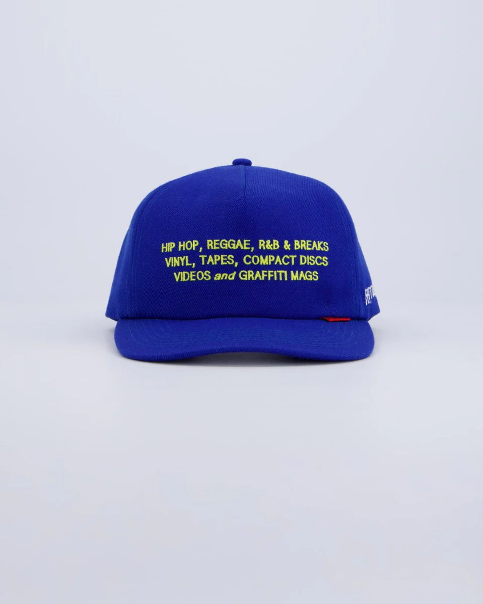 Gorra Pleasures Sections Snapback Azul Unisex