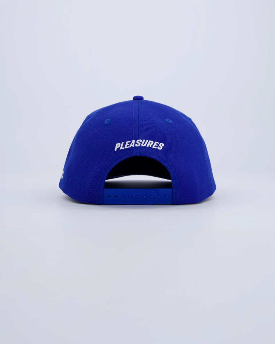 Gorra Pleasures Sections Snapback Azul Unisex - Image 3