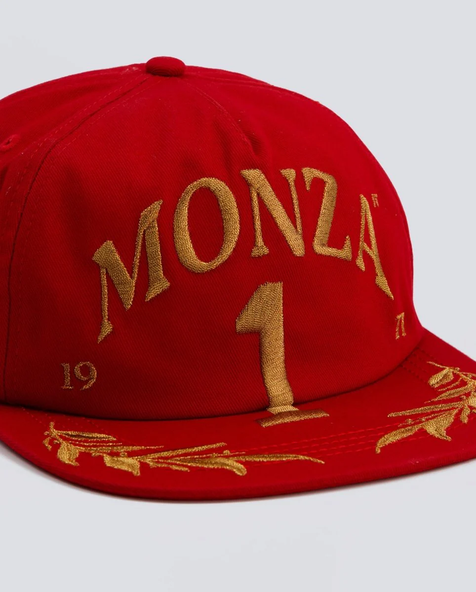 Gorra Visit Caps Monza Rojo Unisex - Image 4
