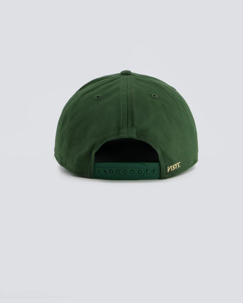 Gorra Visit Caps Venice Illinois Verde Unisex - Image 3