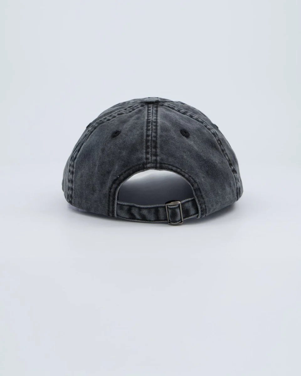 Gorra Wasted Paris Kingdom Curve Destroy Gris Unisex - Image 3