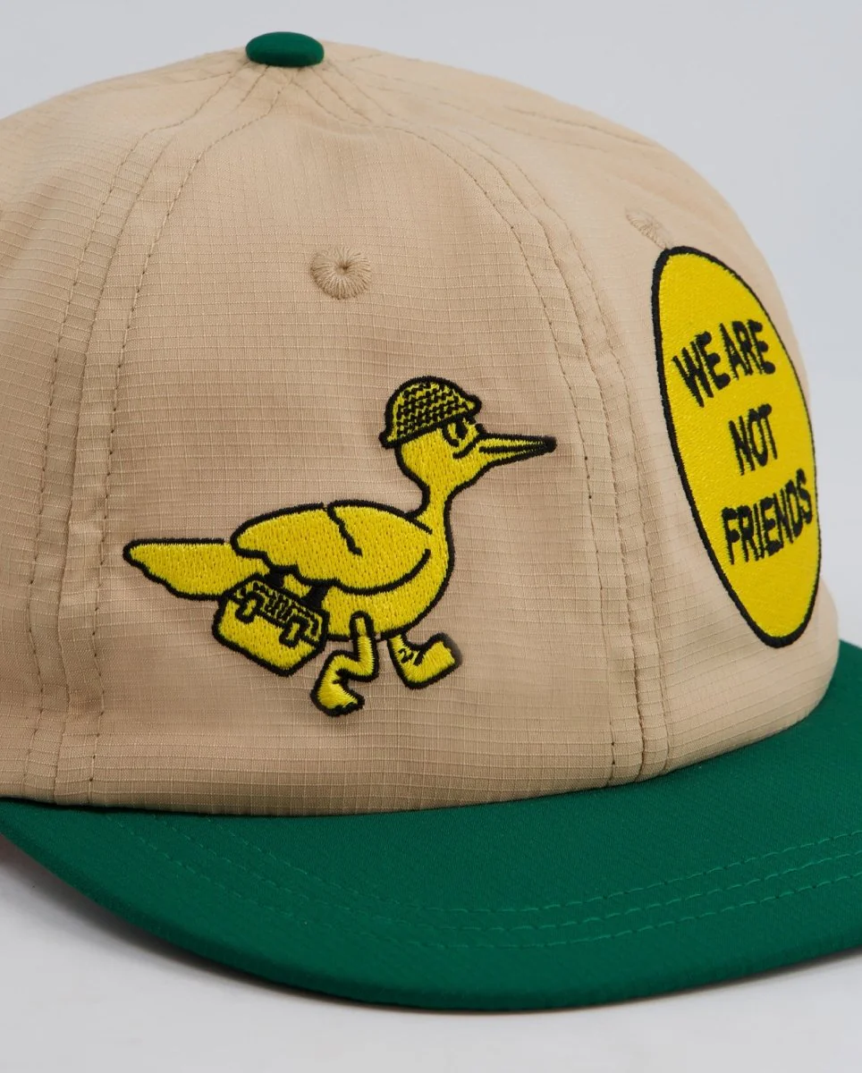 Gorra We Are Not Friends Tools Beige Hombre - Image 4