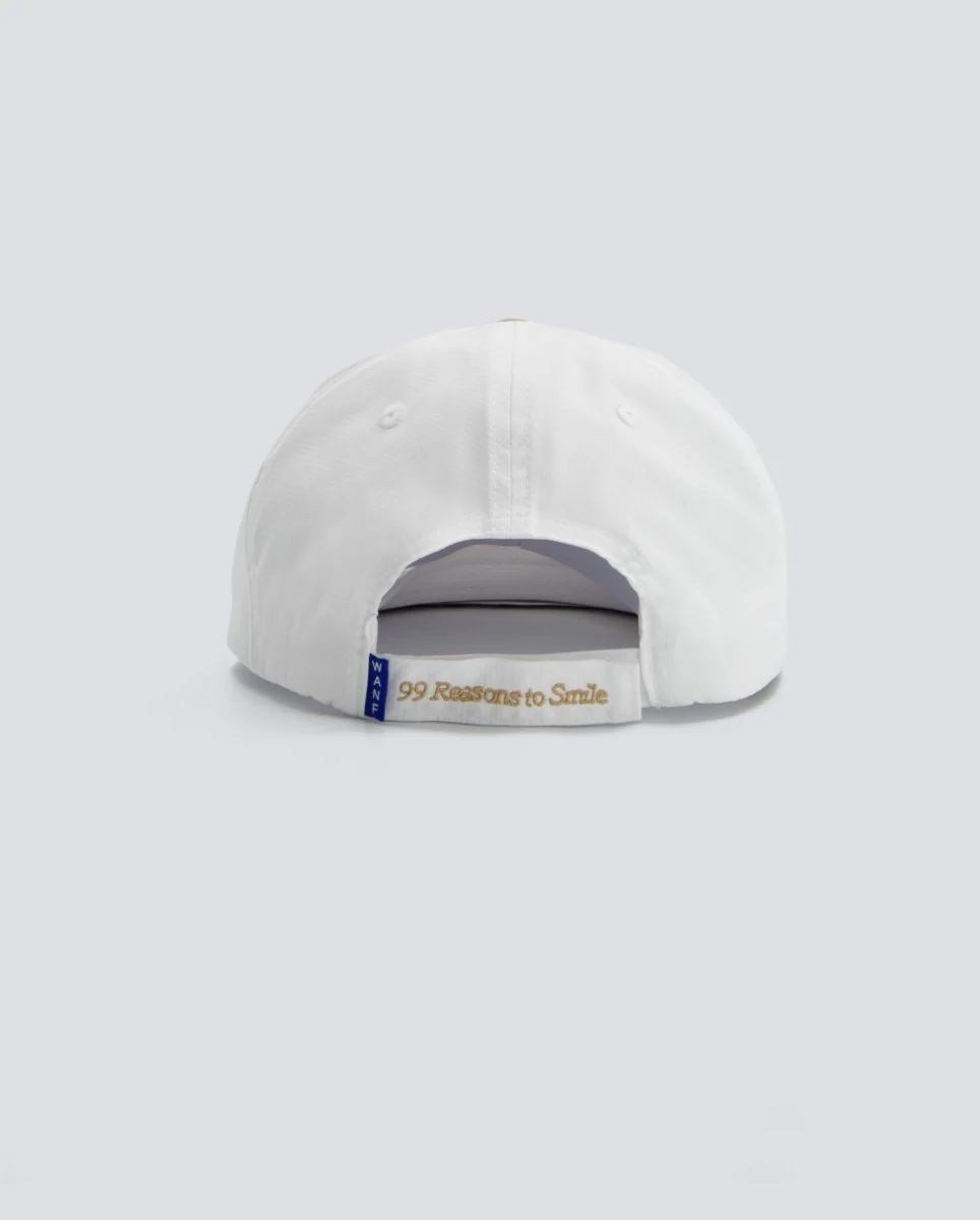 Gorra We Are Not Friends Typo Beige Unisex - Image 2
