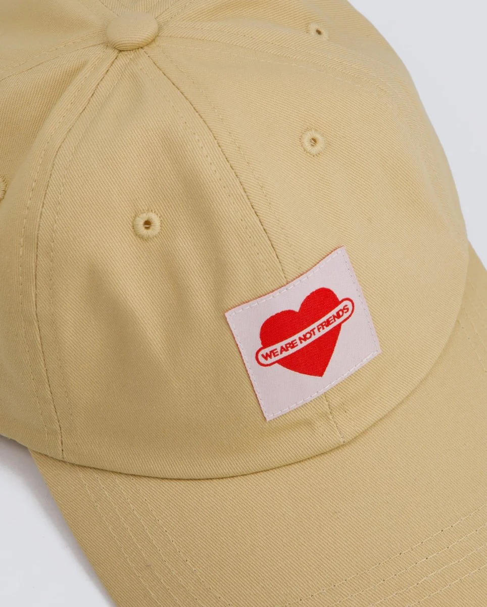 Gorra We Are Not Friends Union Biege Unisex - Image 4