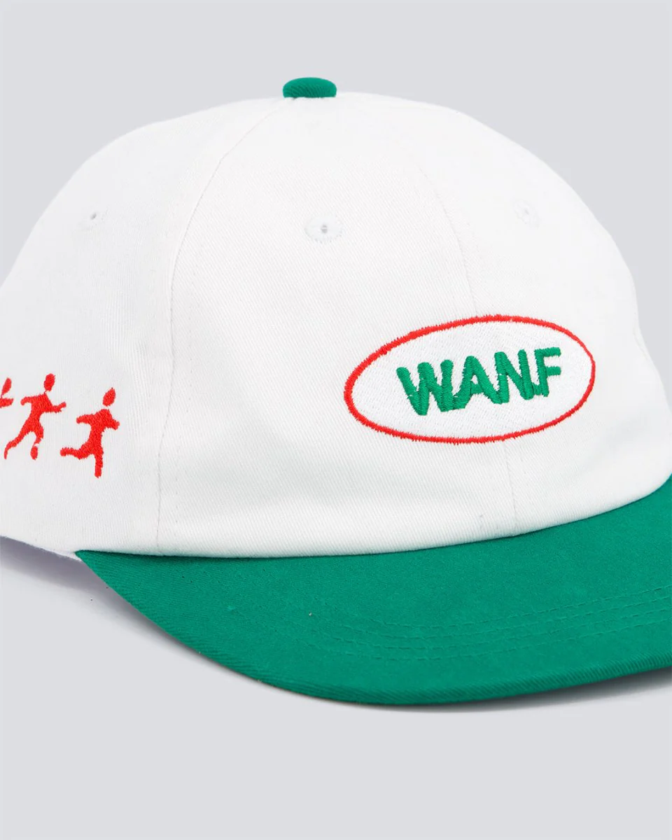 Gorra We Are Not Friends Wanf Club Hat Verde Y Blanco Unisex - Image 2