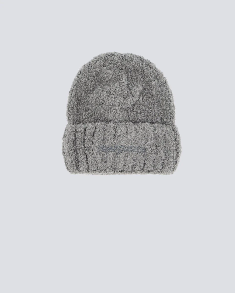 Gorro Polar Skate Co Fluff Beanie Gris Unisex