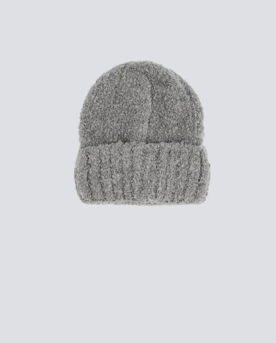 Gorro Polar Skate Co Fluff Beanie Gris Unisex - Image 3