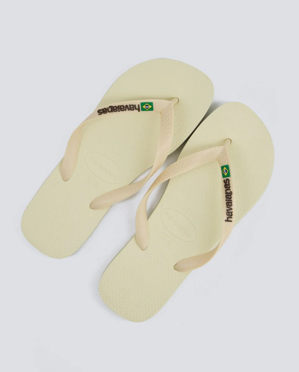 Havaianas Brasil Logo Crema Hombre - Image 3