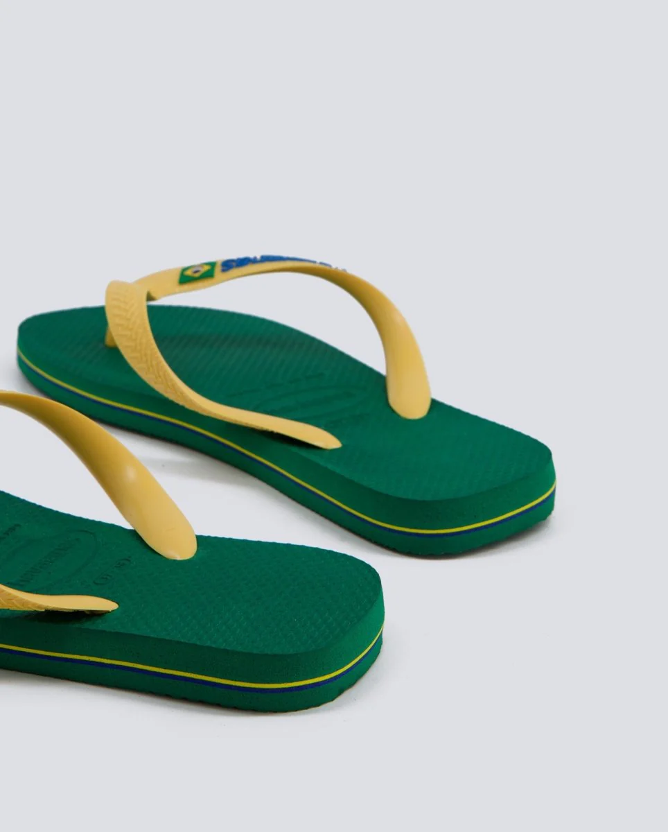 Havaianas Brasil Logo Verde Y Amarillo Mujer - Image 5