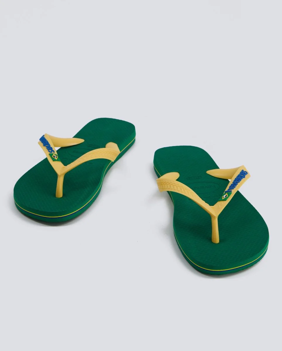 Havaianas Brasil Logo Verde Y Amarillo Mujer - Image 7