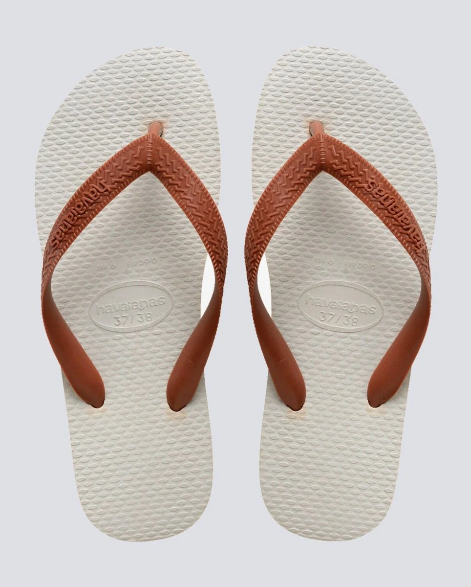 Havaianas Tradi 2.0 Blancas y Marrones HombrE - Image 2