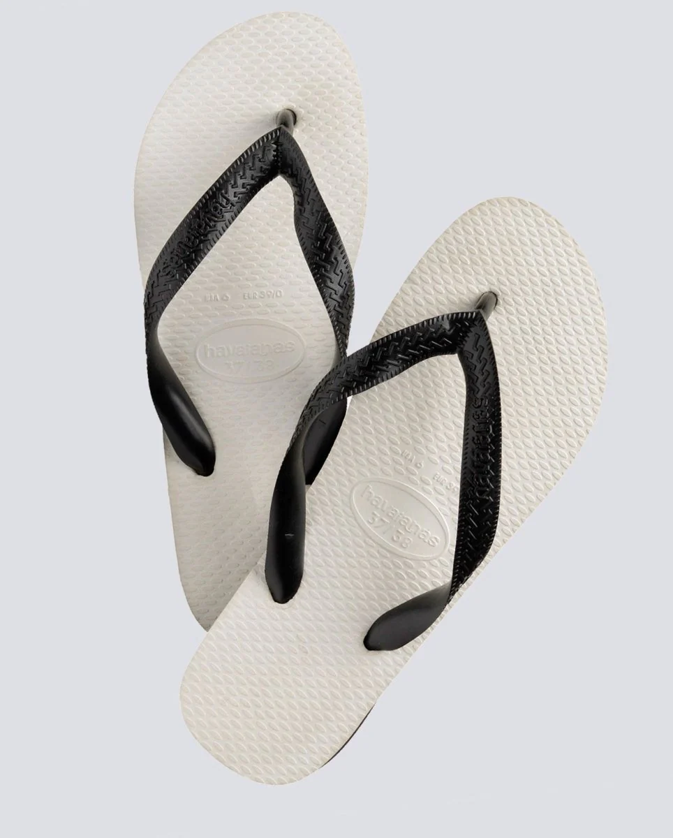 Havaianas Tradi 2.0 Blancas y Negras Mujer - Image 2