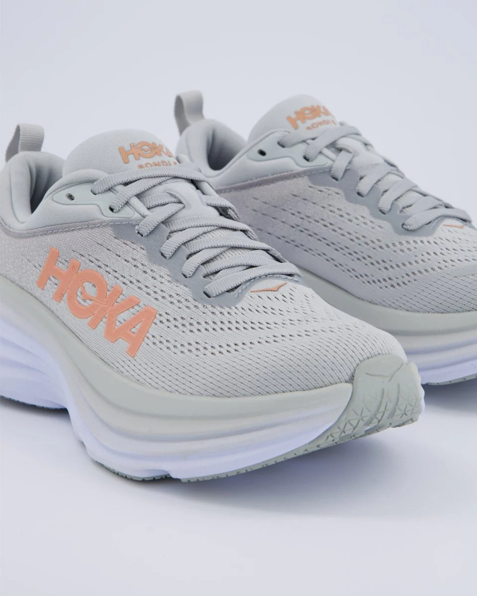 Hoka Bondi 8 Gris Mujer - Image 2