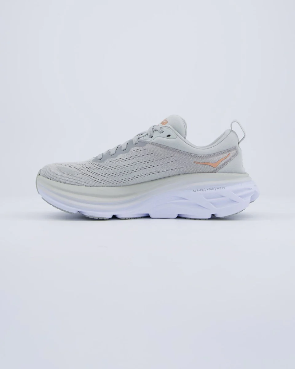 Hoka Bondi 8 Gris Mujer - Image 3