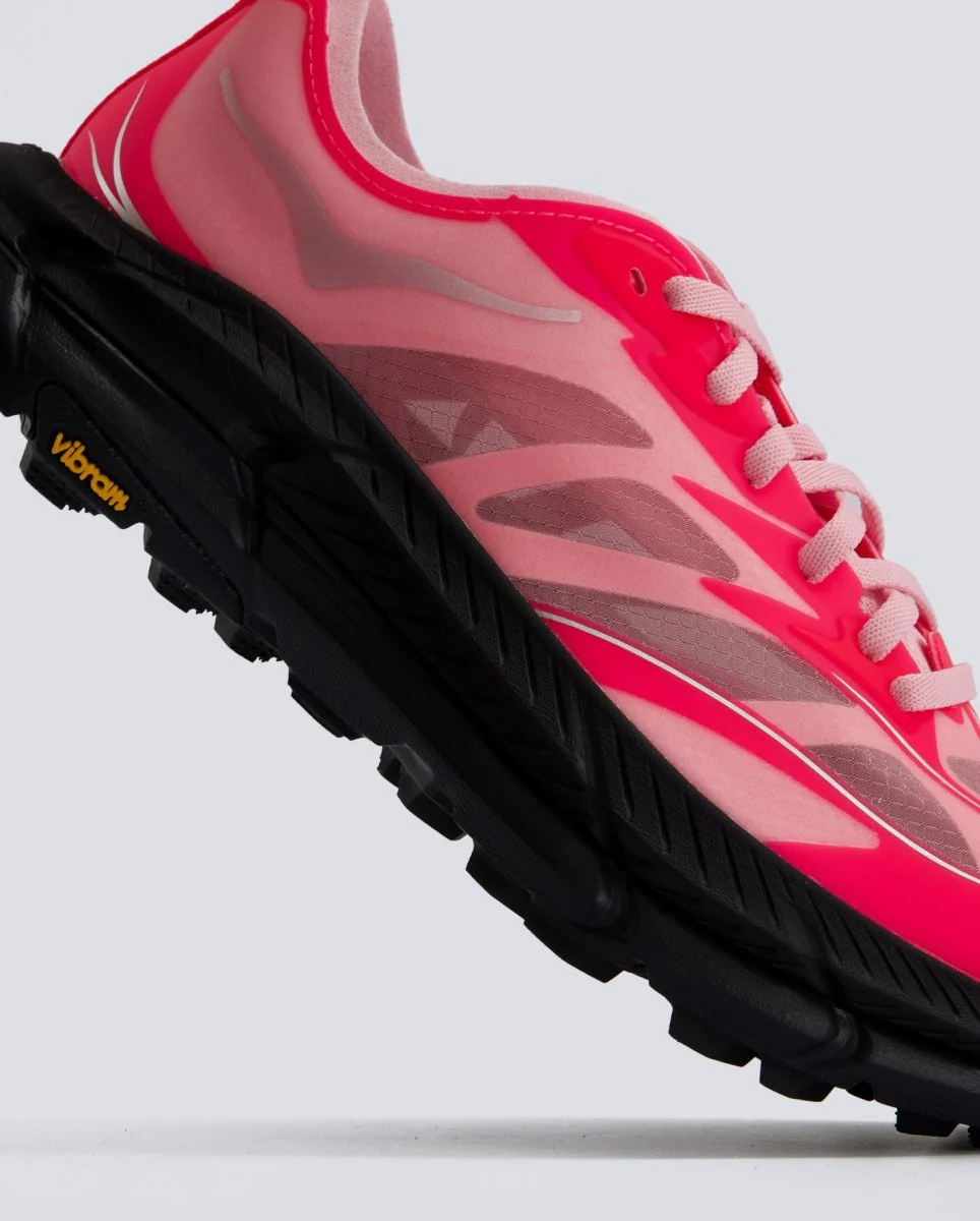 Hoka Mafate Speed 4 Lite Rosa Negro Mujer - Image 2