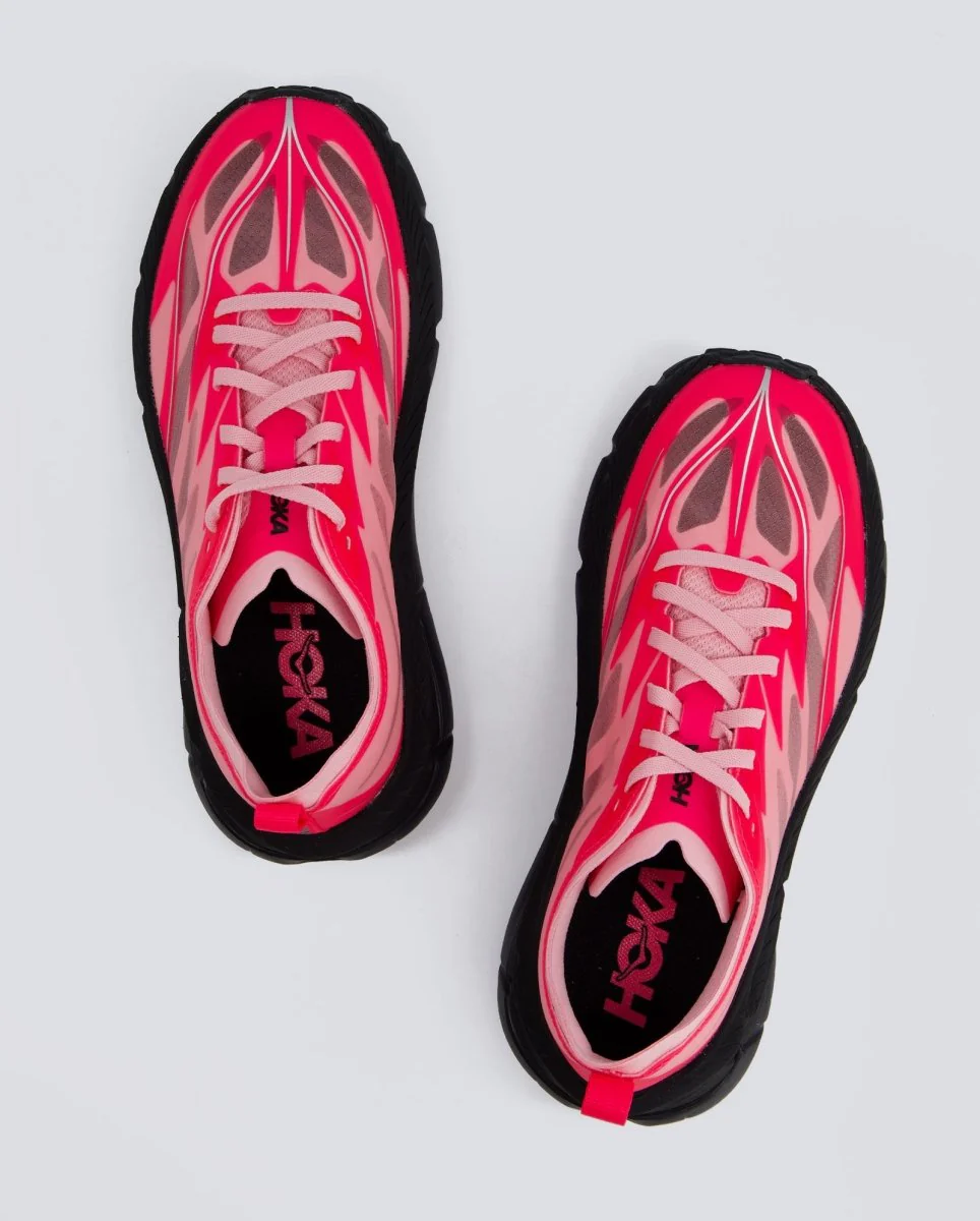 Hoka Mafate Speed 4 Lite Rosa Negro Mujer - Image 3