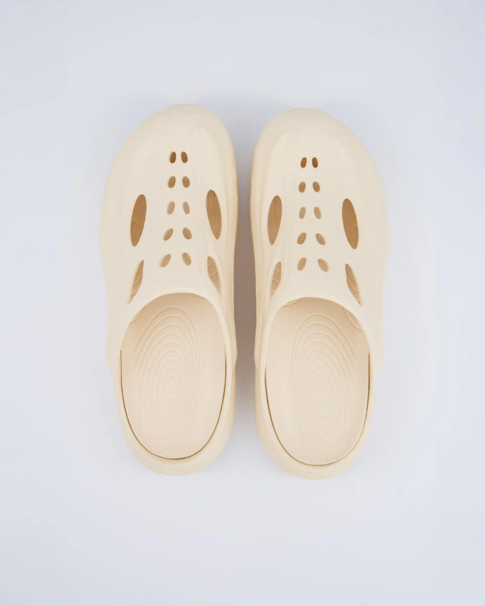 Hoka Ora Recovery Mule Beige Mujer - Image 5