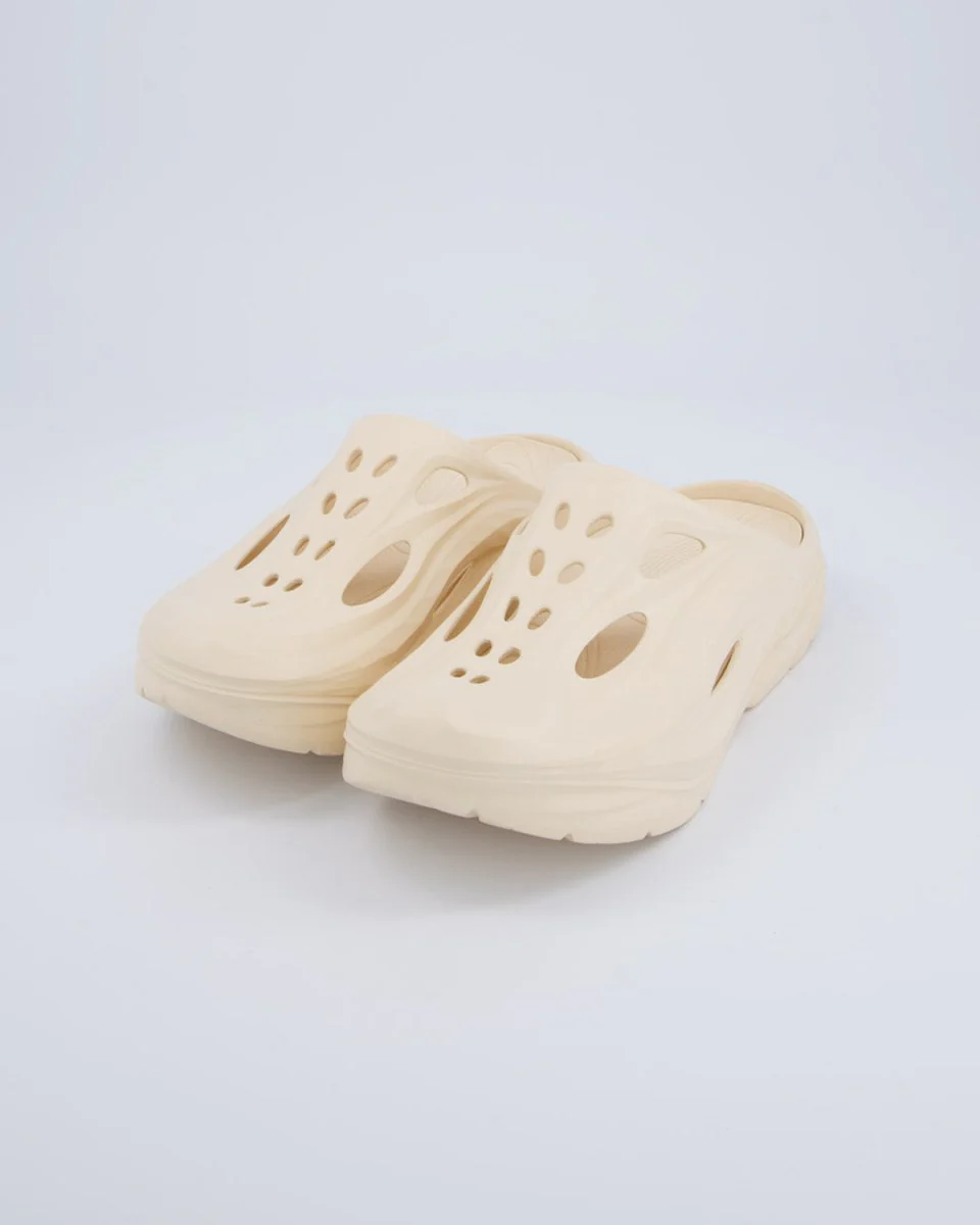 Hoka Ora Recovery Mule Beige Mujer - Image 7
