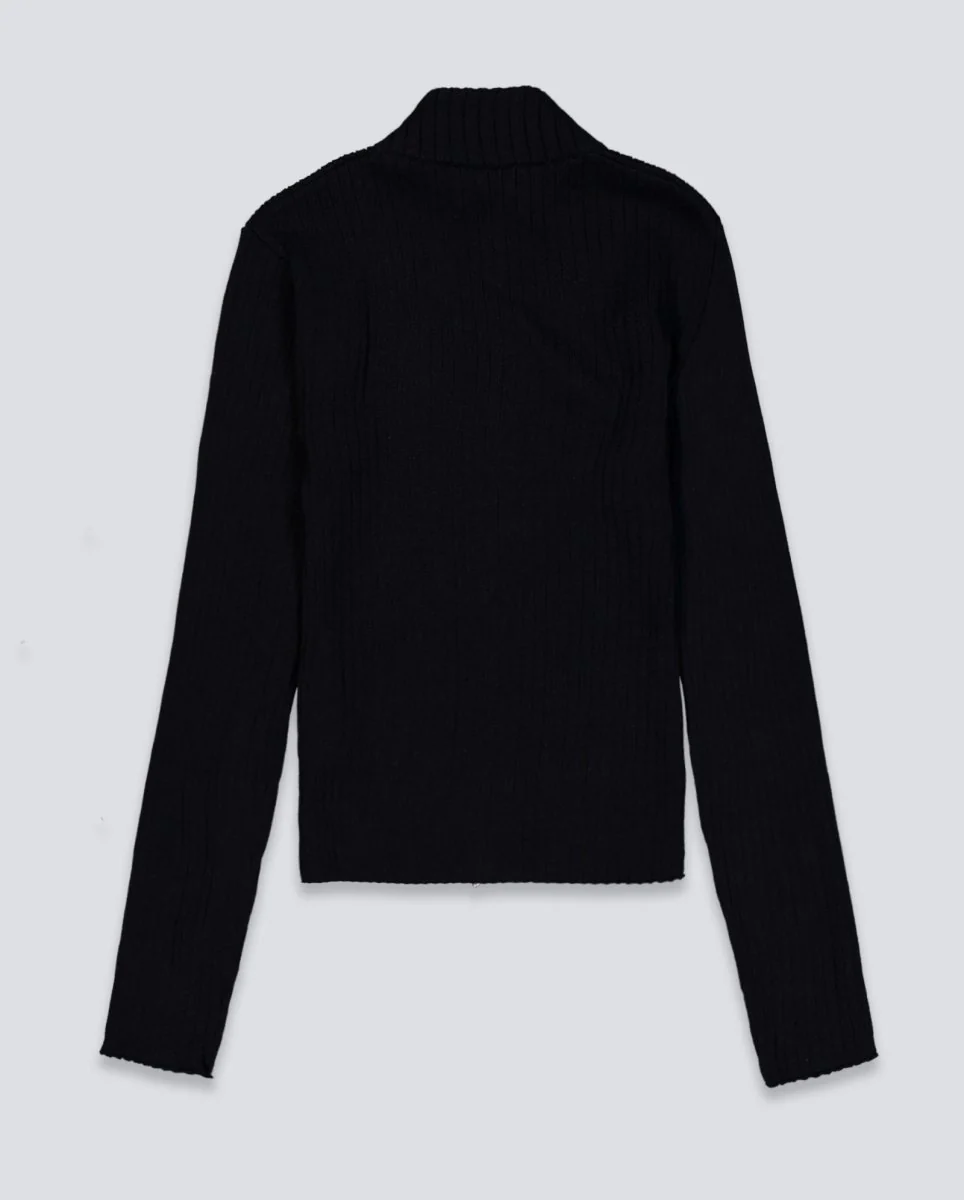 Jersey Con Cremallera Dickies Wellsville Negro Mujer - Image 3