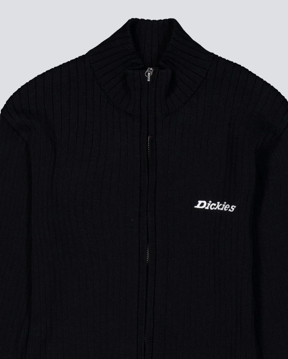 Jersey Con Cremallera Dickies Wellsville Negro Mujer - Image 4