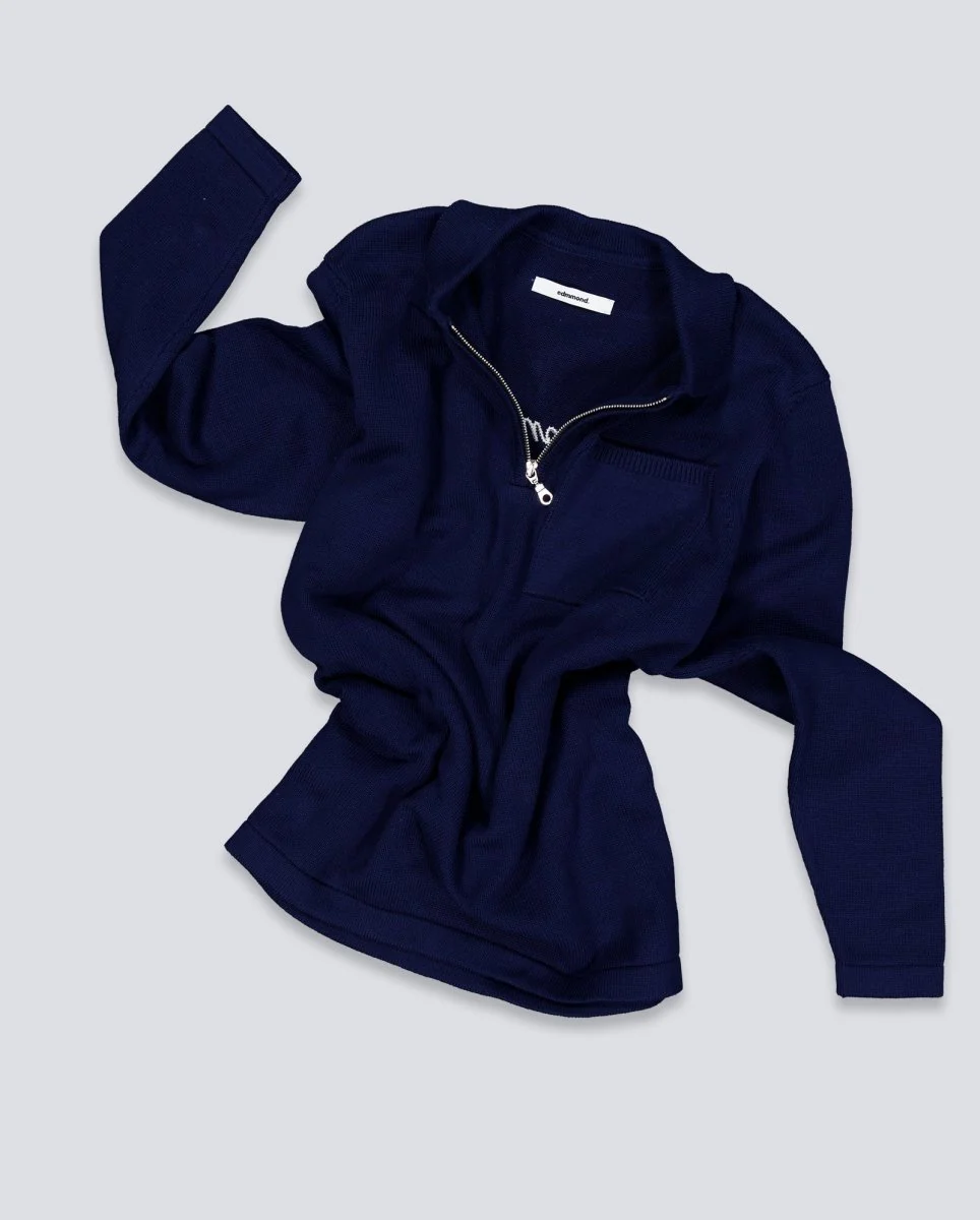 Jersey Edmmond Studios Signature Sweater Azul Hombre - Image 2