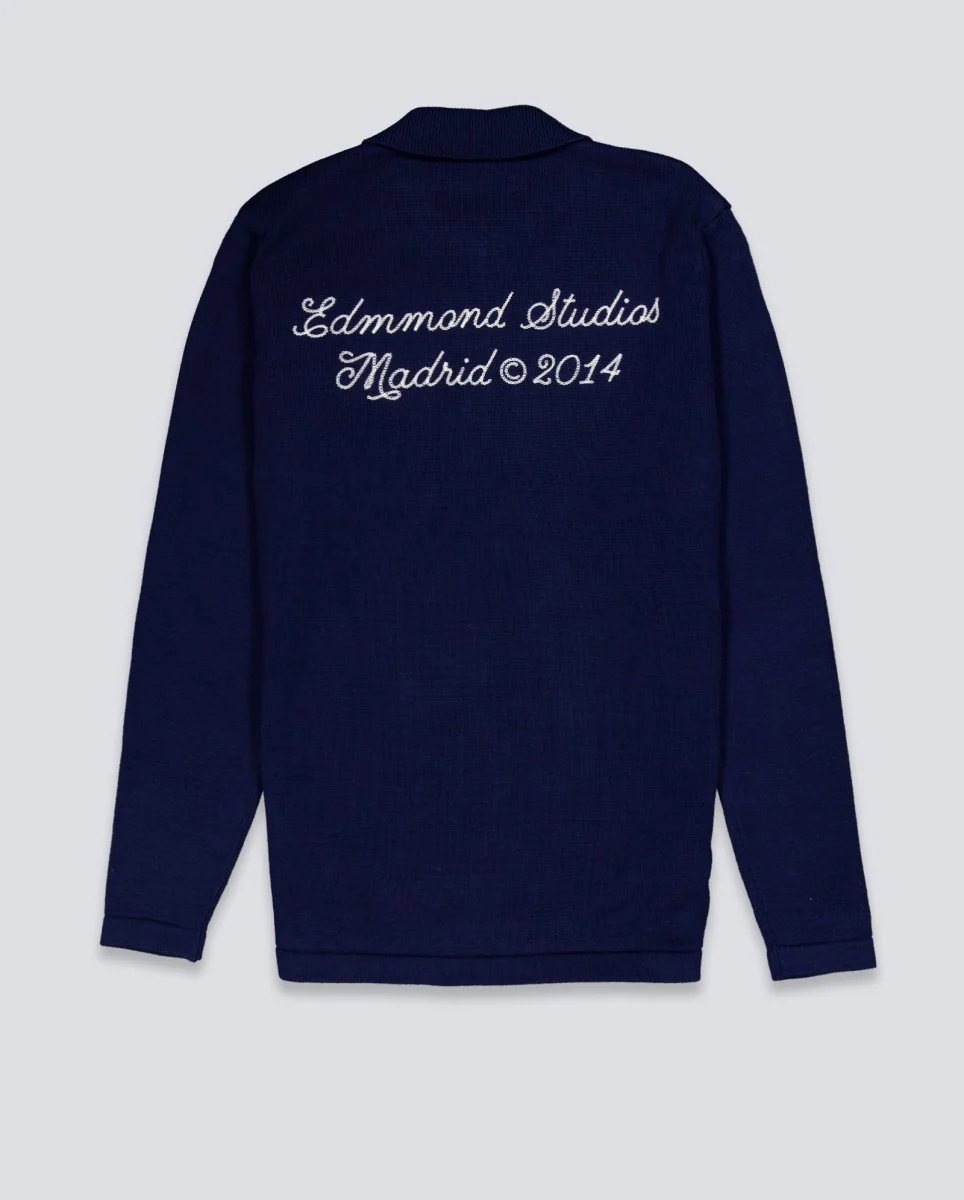 Jersey Edmmond Studios Signature Sweater Azul Hombre - Image 5