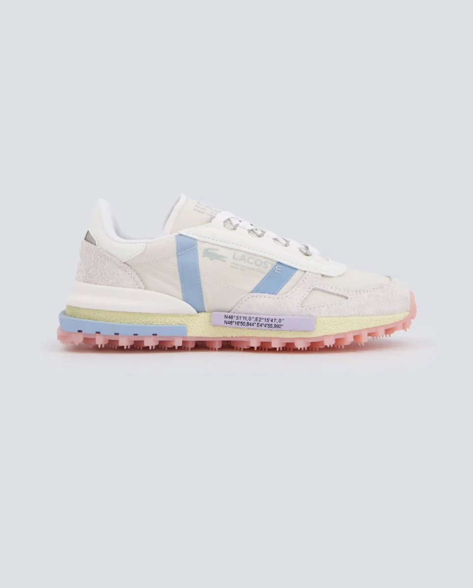Lacoste Elite Active Blanco Y Azul Mujer