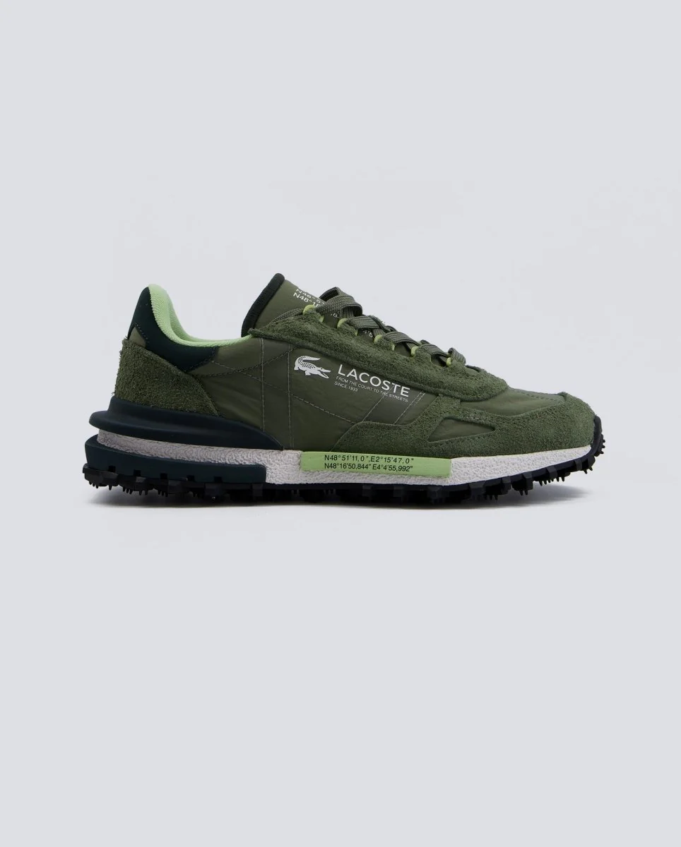 Lacoste Elite Active Verde Y Blanco Hombre