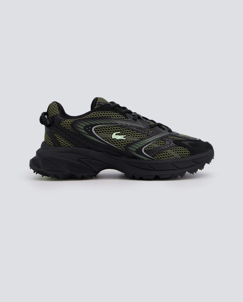Lacoste L003 Neo Shot Negro Y Verde Hombre