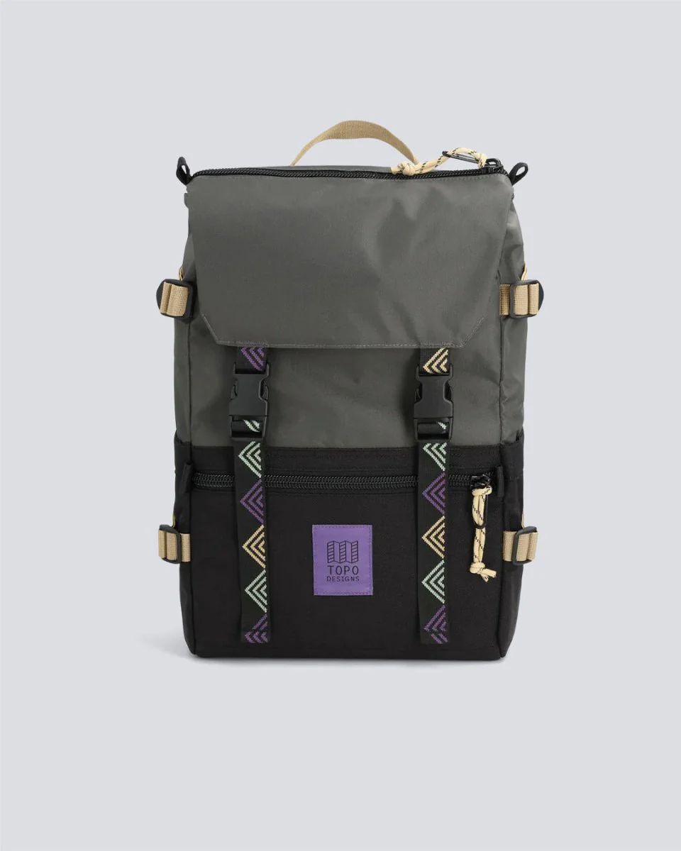 Mochila Topo Designs Rover Pack Classic Gris Y Negro Unisex