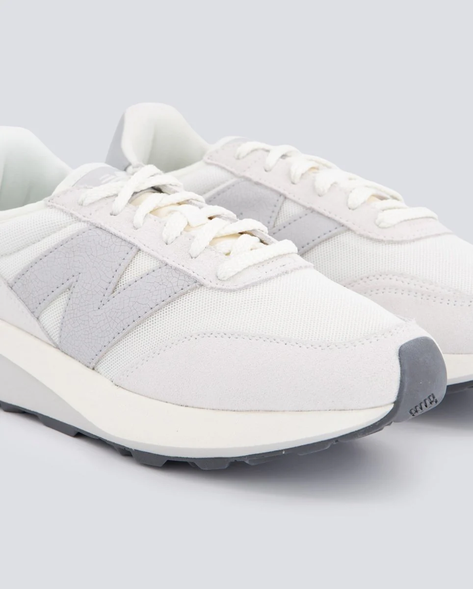 New Balance 370 Blanco Y Gris Hombre - Image 2