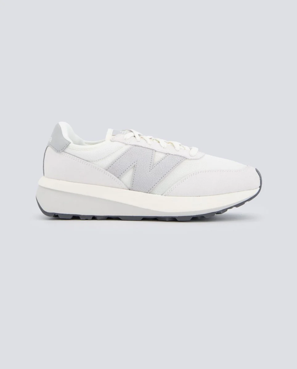 New Balance 370 Blanco Y Gris Mujer
