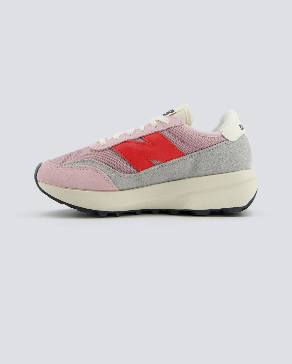 New Balance 370 Gris Y Rosa Mujer - Image 5
