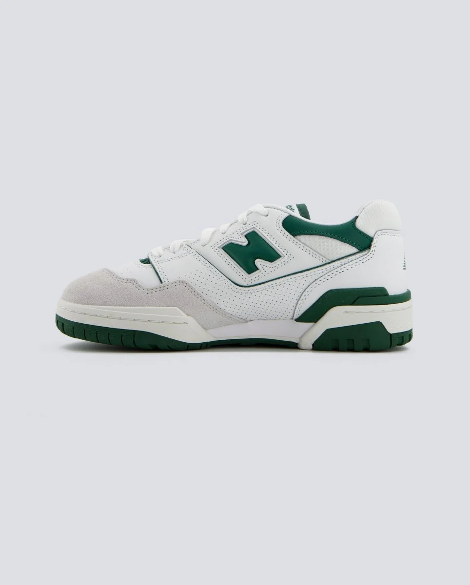 New Balance 550 Blanco Y Verde Hombre - Image 6