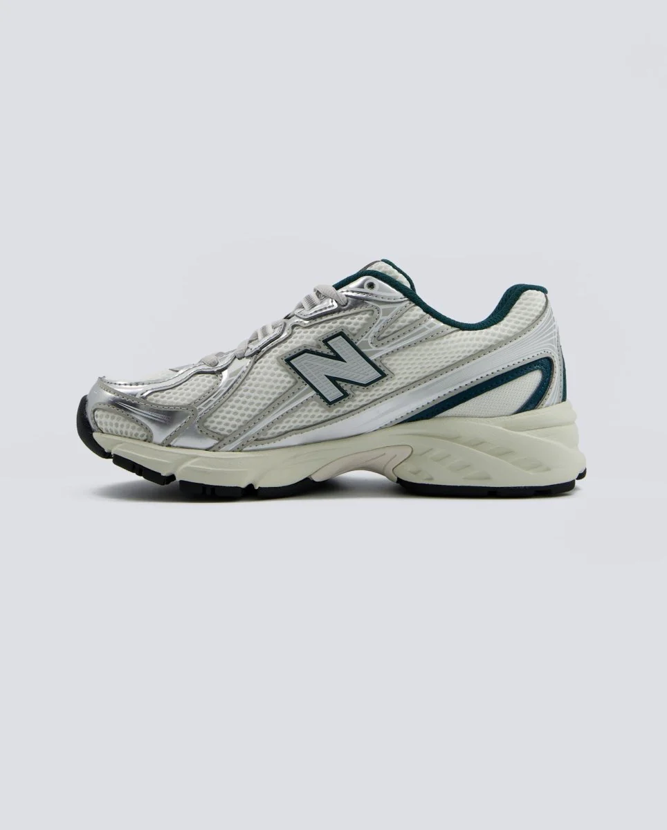 New Balance 740 Azul y Plateado Mujer - Image 4