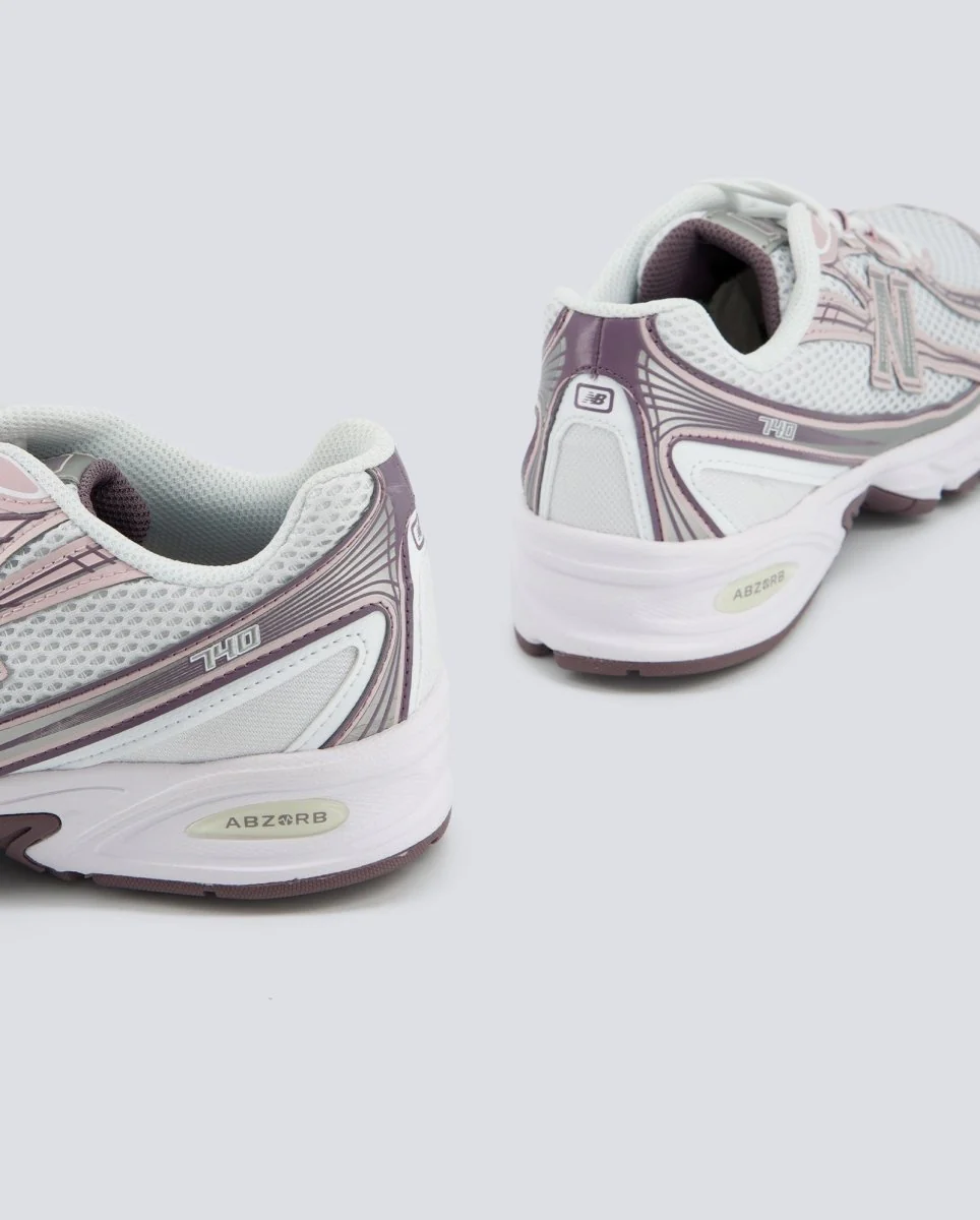 New Balance 740 Blanco y Rosa Mujer - Image 6