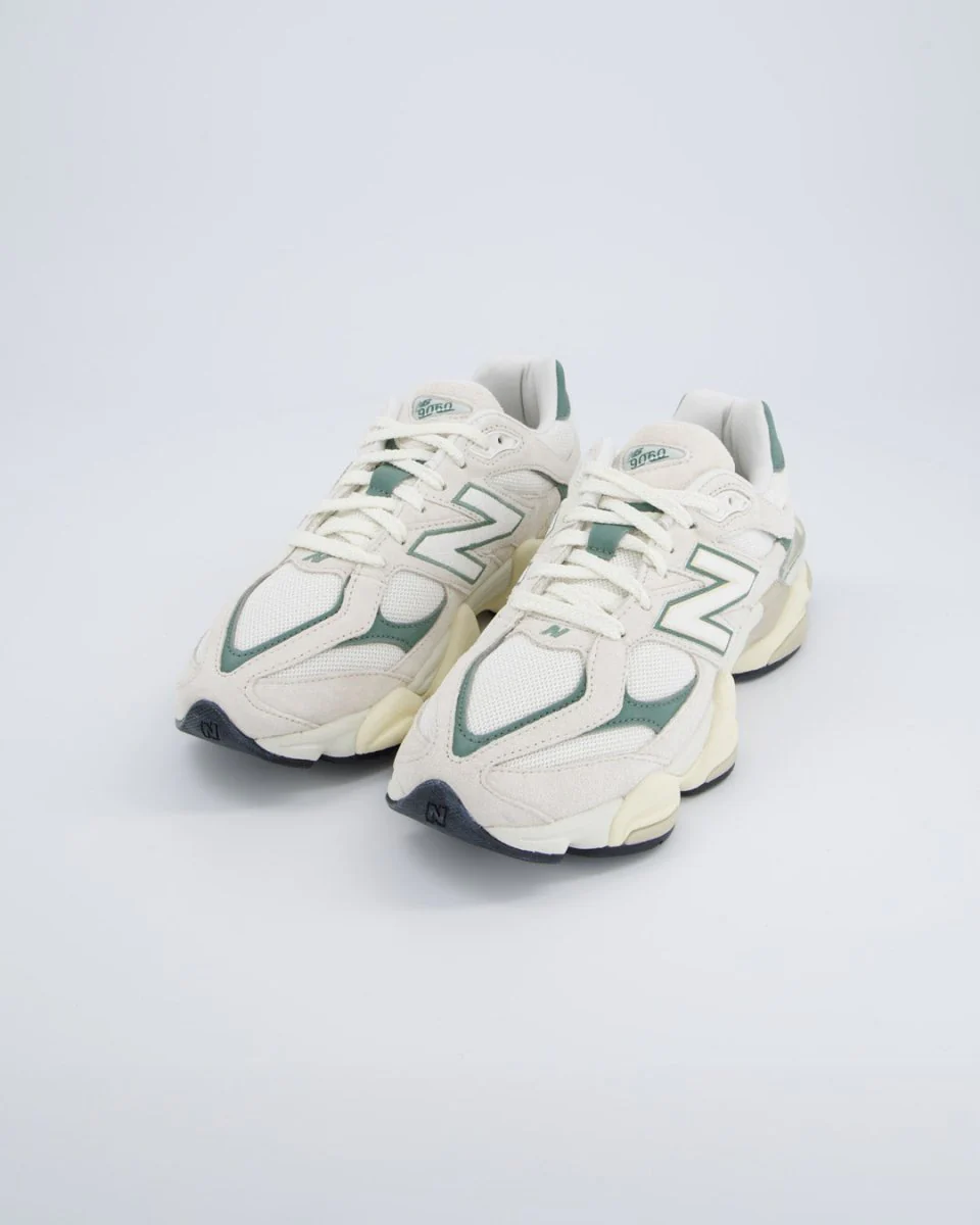 New Balance 9060 Crema Y Verde Hombre - Image 5