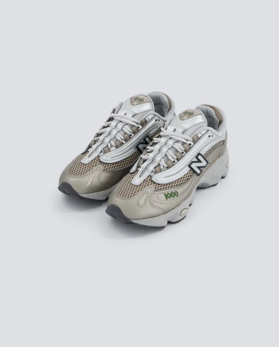 New Balance M1000N Dorado Y Plateado Mujer - Image 5