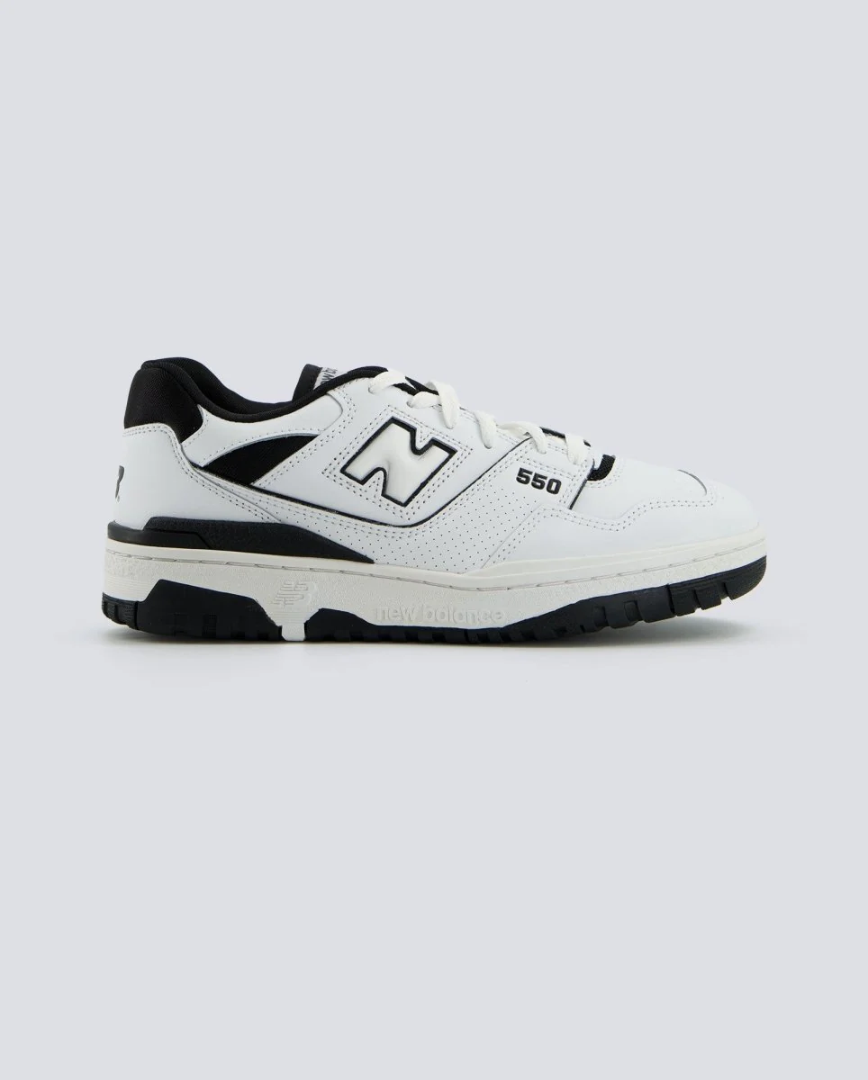 New Balance 550 Blanco Y Negro Hombre