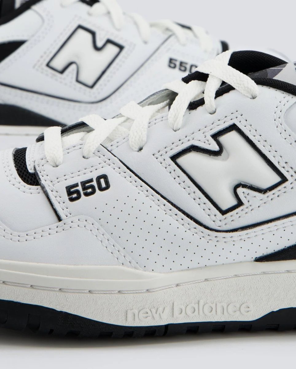 New Balance 550 Blanco Y Negro Hombre - Image 6
